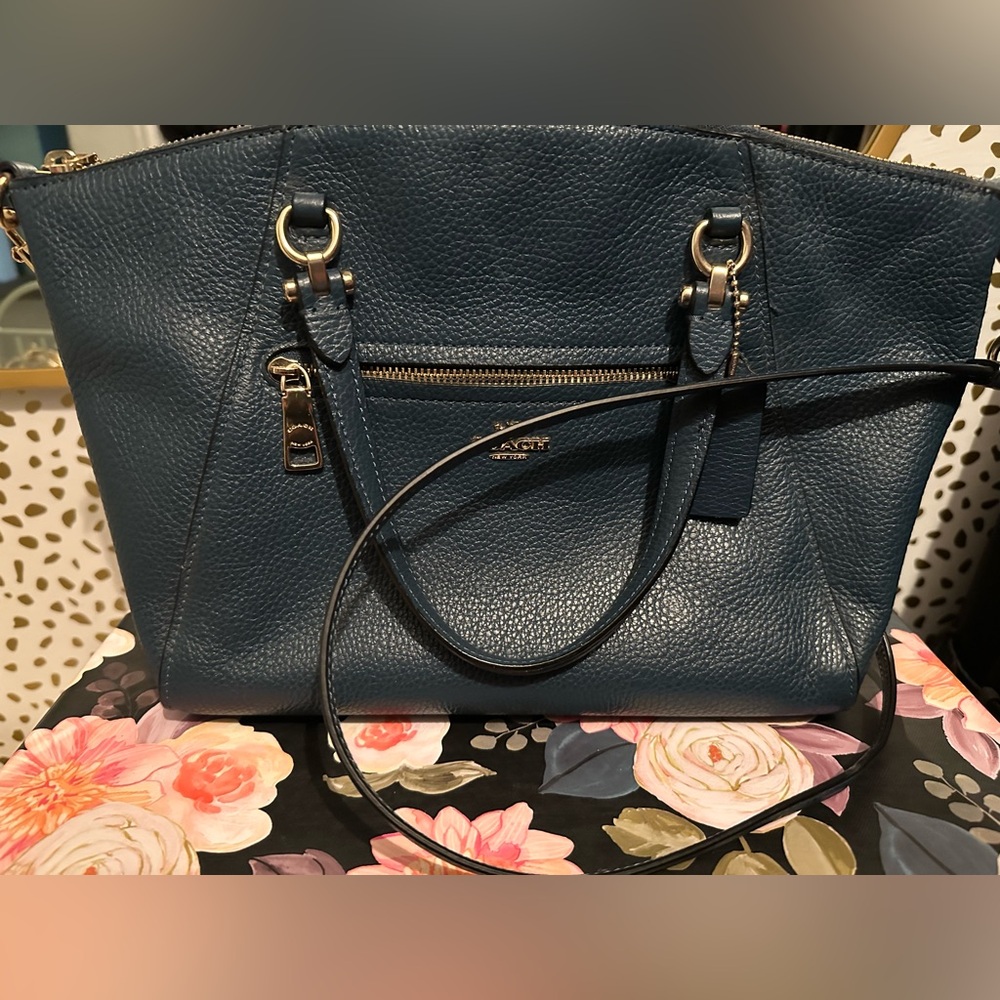 Coach Prairie Satchel 79997 Dark Ivy Green